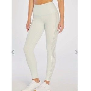 Wildfox High-Waist Foil 7/8 Legging Soothing Sea